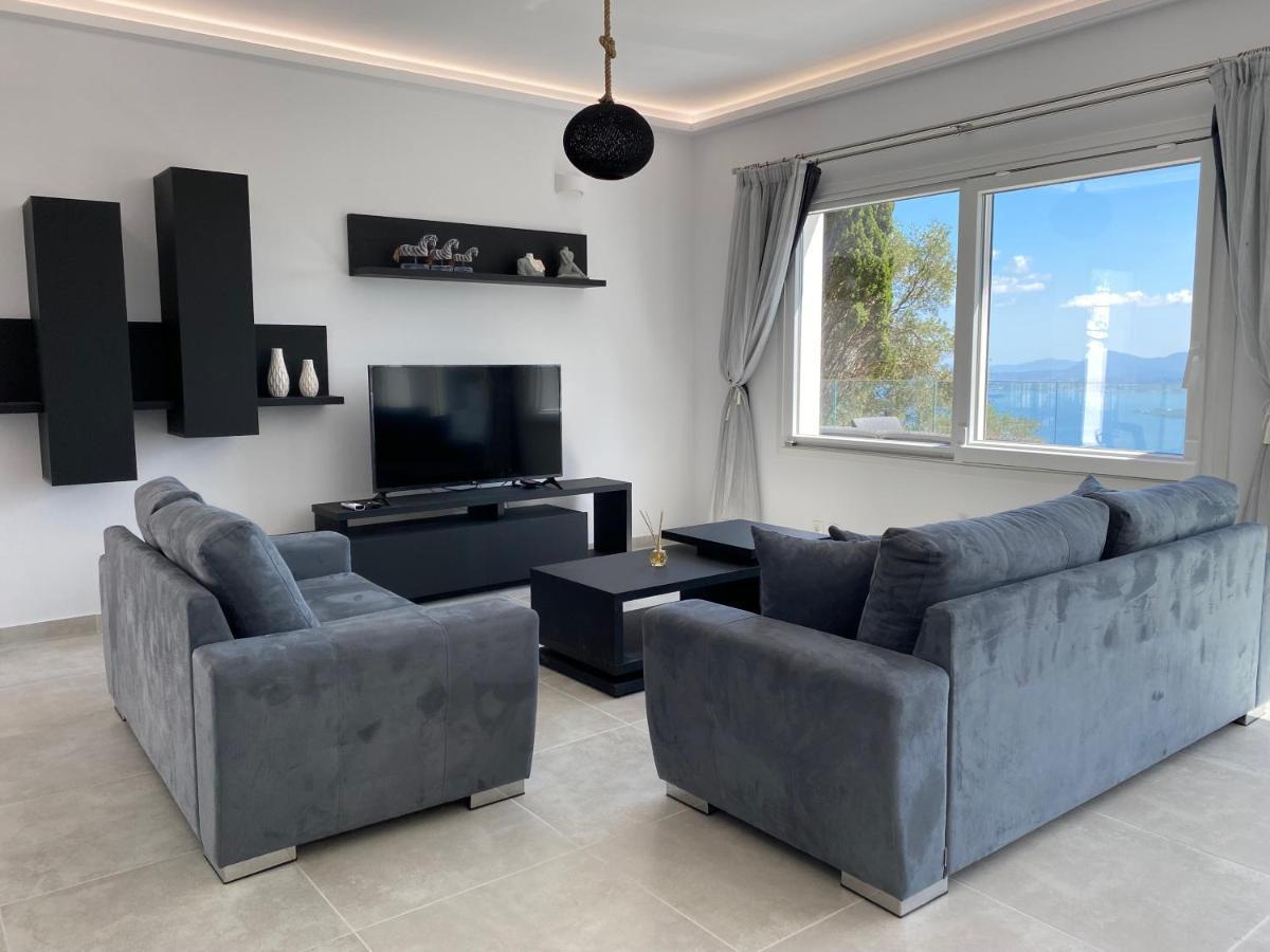 Rizaria Sea View House Villa Spartylas Exterior photo
