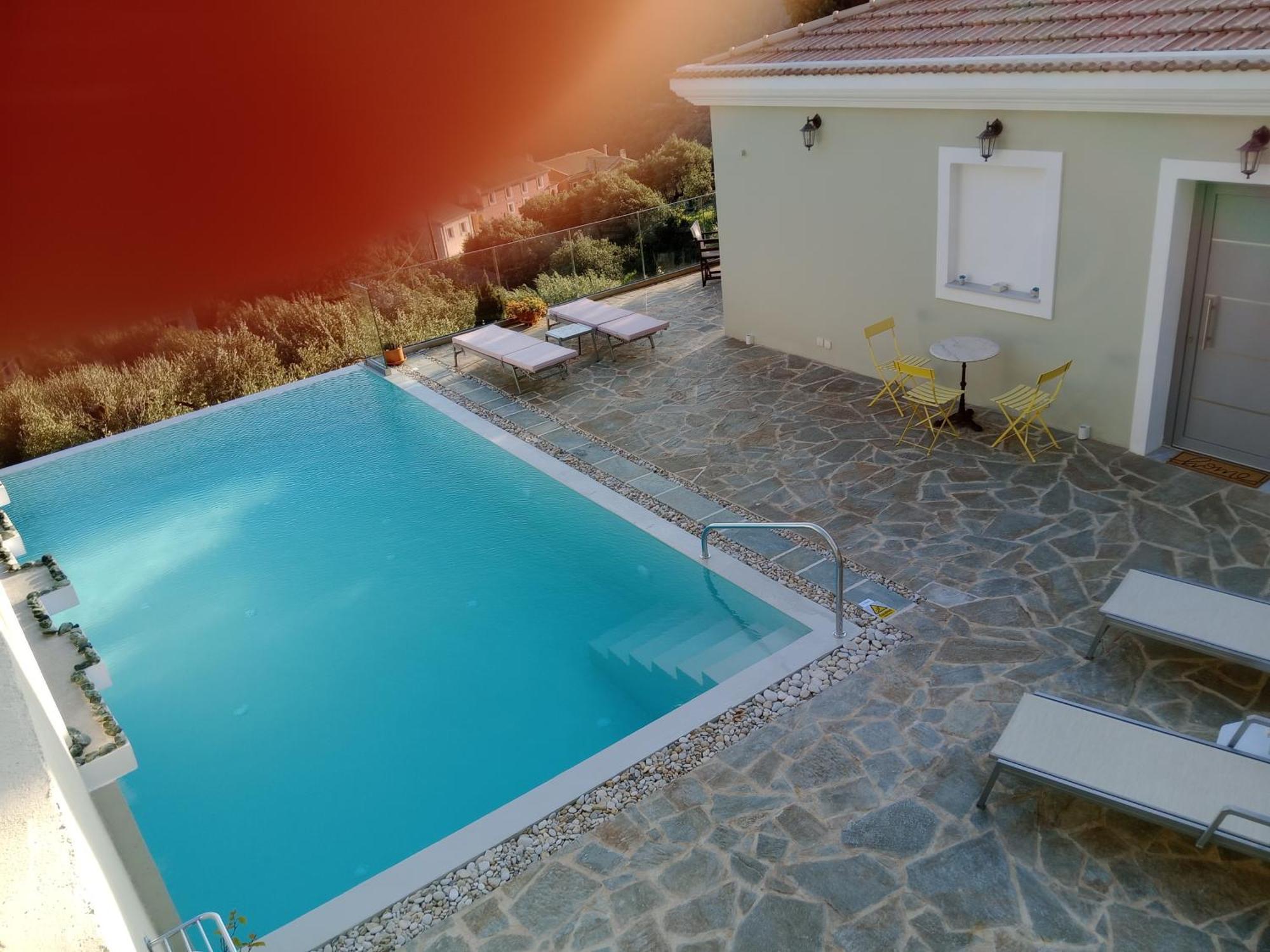 Rizaria Sea View House Villa Spartylas Exterior photo
